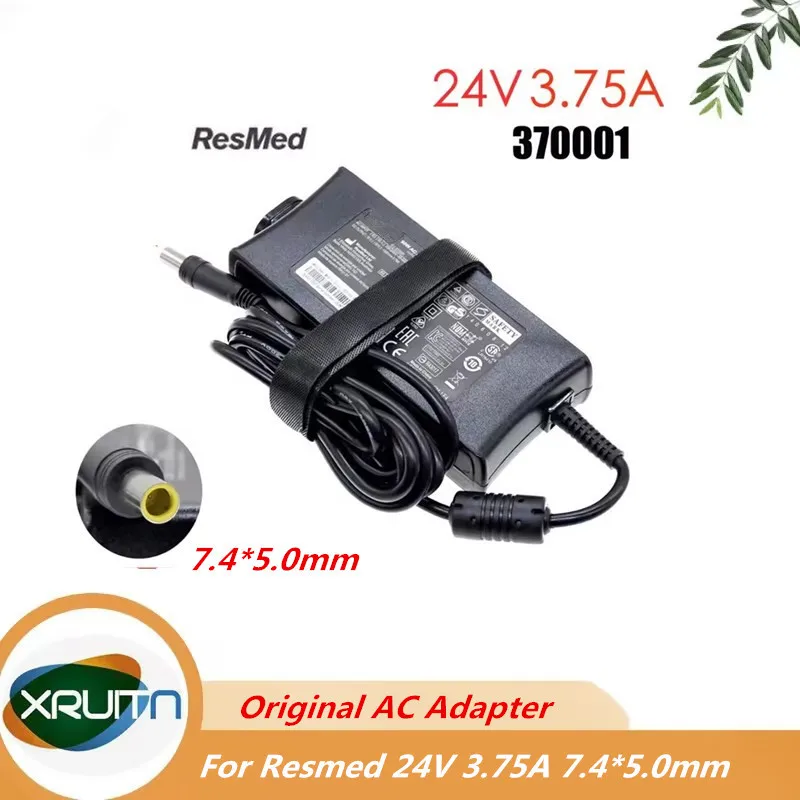 Original ResMed 370001 24V 3.75A 90W AC ADAPTER IP22 For ResMed AIR SENSE S10 10 AIR CURVE S10 AIR SENSE 1 370002 37015 DA90A24
Original ResMed 370001 24V 3.75A 90W AC ADAPTER IP22 For ResMed AIR SENSE S10 10 AIR CURVE S10 AIR SENSE 1 370002 37015 DA90A24