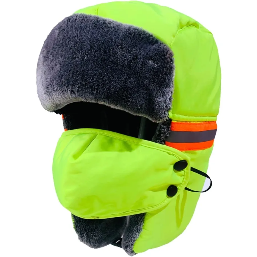 Mens Winter Thermal Trapper Hat Russian Ushanka Ski Hunting Dad Cap Ear Flaps Motorcycle Cycling Mask Women Warm Fur Snow Hat
Mens Winter Thermal Trapper Hat Russian Ushanka Ski Hunting Dad Cap Ear Flaps Motorcycle Cycling Mask Women Warm Fur Snow Hat