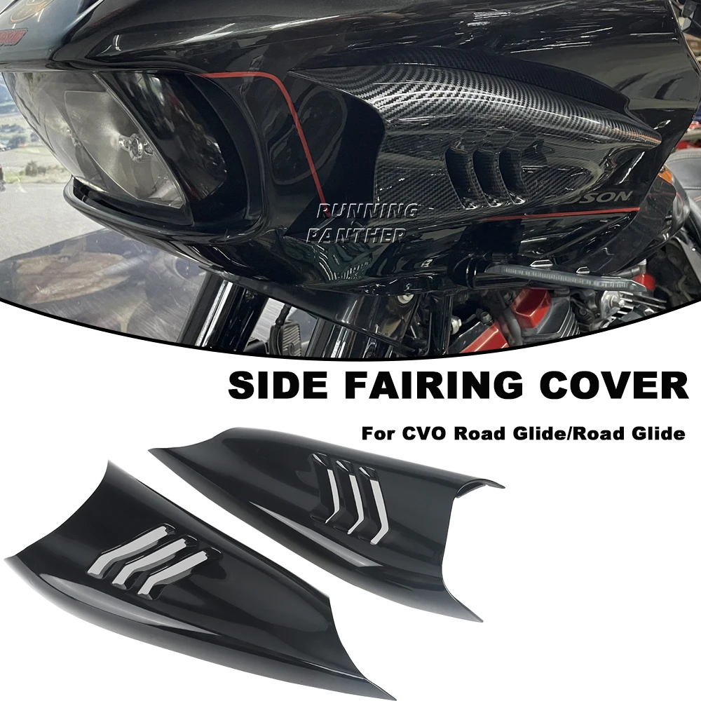 For Harley CVO Road Glide Ultra Custom FLTRXSE2018-2022 Motorcycle Accessories Side Fairing Air Deflector Black Decorative Cover
For Harley CVO Road Glide Ultra Custom FLTRXSE2018-2022 Motorcycle Accessories Side Fairing Air Deflector Black Decorative Cover