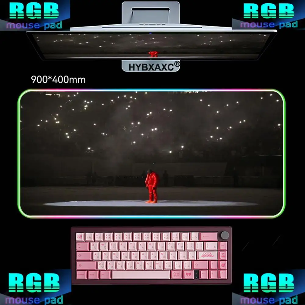 HD kanye west Mouse Pad Mousepad LED Large Gaming RGB Mouse Pad LockEdge Thickened Computer Keyboard Table Desk Mat Hot-selling
HD kanye west Mouse Pad Mousepad LED Large Gaming RGB Mouse Pad LockEdge Thickened Computer Keyboard Table Desk Mat Hot-selling