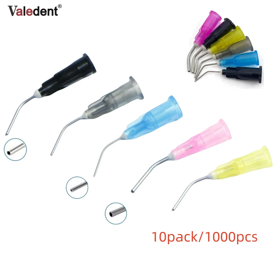 1000Pcs Dental Irrigation Bent Needle Endo Tips Acid Etch Flow Composite Resin Reagent Dispensing Syringe Flushing Tool
1000Pcs Dental Irrigation Bent Needle Endo Tips Acid Etch Flow Composite Resin Reagent Dispensing Syringe Flushing Tool