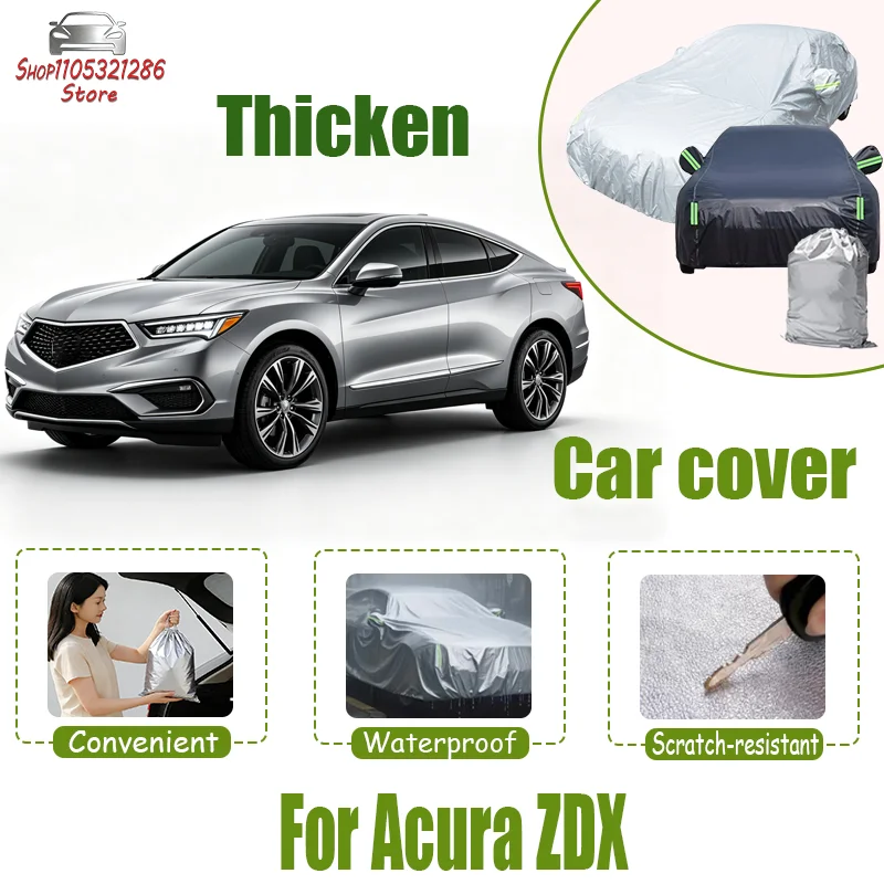 For Acura ZDX Car Full Cover - Outdoor Waterproof Snowproof Sunshade, Winter & Summer All Weather Auto Protection Accessories
For Acura ZDX Car Full Cover - Outdoor Waterproof Snowproof Sunshade, Winter & Summer All Weather Auto Protection Accessories