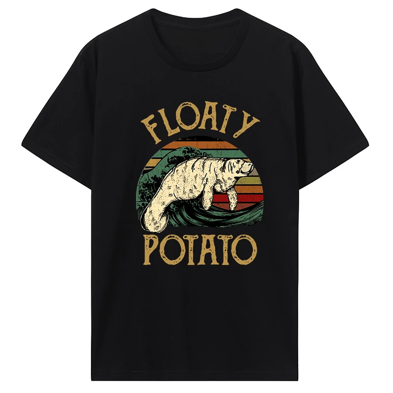Floaty Potato Vintage Manatee Women t-shirt Tees Tops streetwear men Funny T Fashion harajuku clothing cotton
Floaty Potato Vintage Manatee Women t-shirt Tees Tops streetwear men Funny T Fashion harajuku clothing cotton