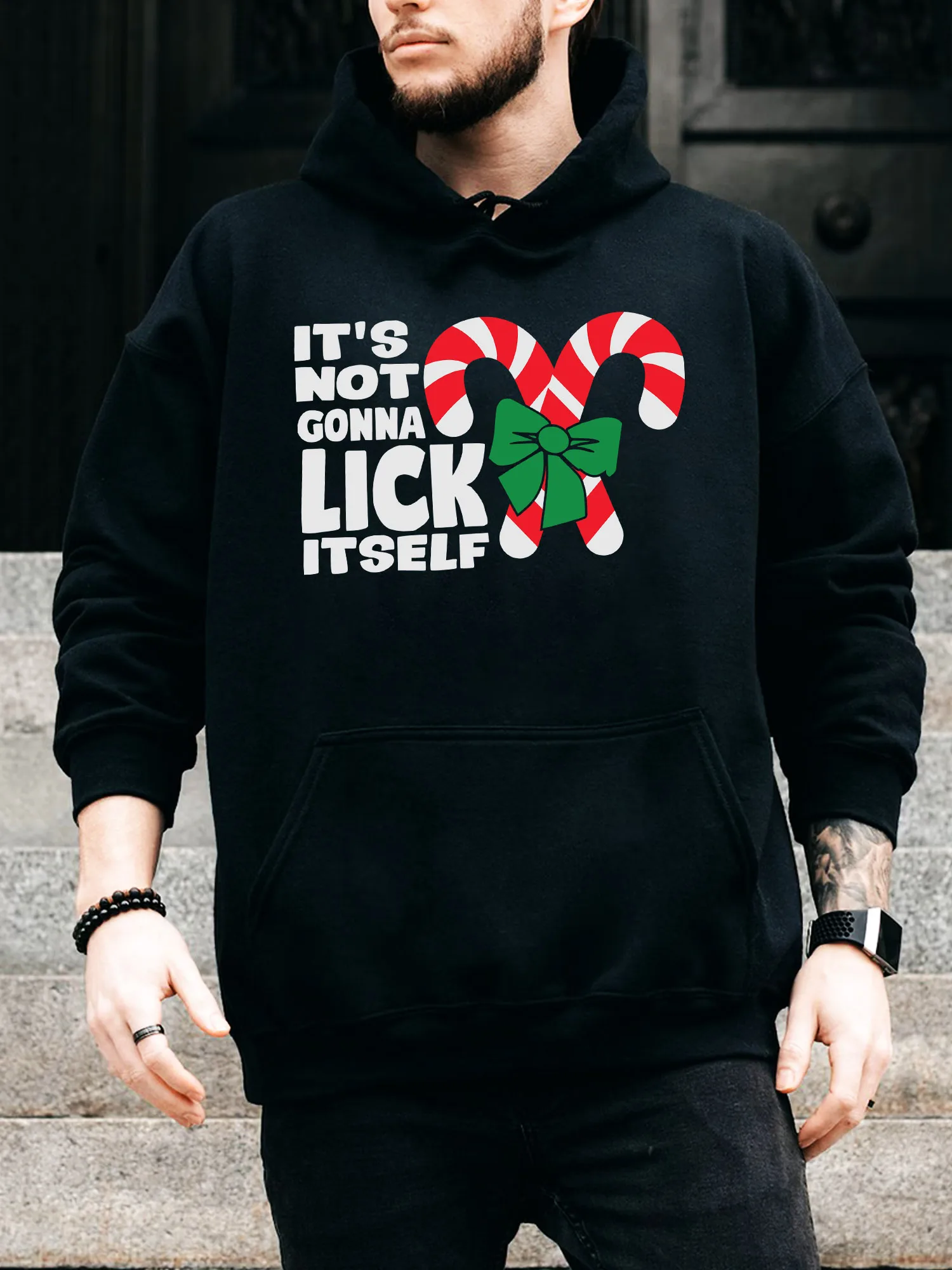 Мужская толстовка с капюшоном на шнурке Not Gonna Lick Itself — повседневный удобный черный пуловер, осенне-зимняя толстовка с капюшоном
Мужская толстовка с капюшоном на шнурке Not Gonna Lick Itself — повседневный удобный черный пуловер, осенне-зимняя толстовка с капюшоном