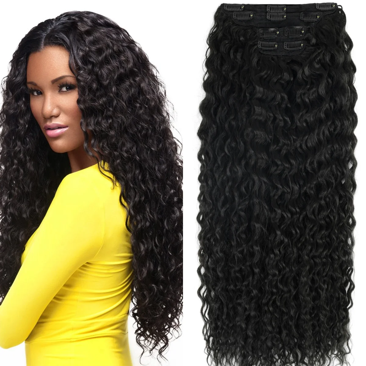 160 г 4 шт./компл. синтетические кудрявые накладные волосы на клипсах супер длинные волнистые волосы на всю голову для женщин
160 г 4 шт./компл. синтетические кудрявые накладные волосы на клипсах супер длинные волнистые волосы на всю голову для женщин