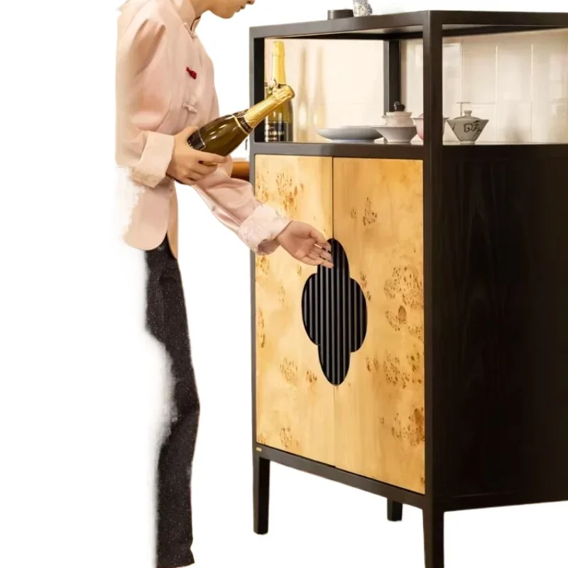 Oriental study "Golden Begonia" wine cabinet restaurant study bookcase storage solid wood storage
Oriental study "Golden Begonia" wine cabinet restaurant study bookcase storage solid wood storage