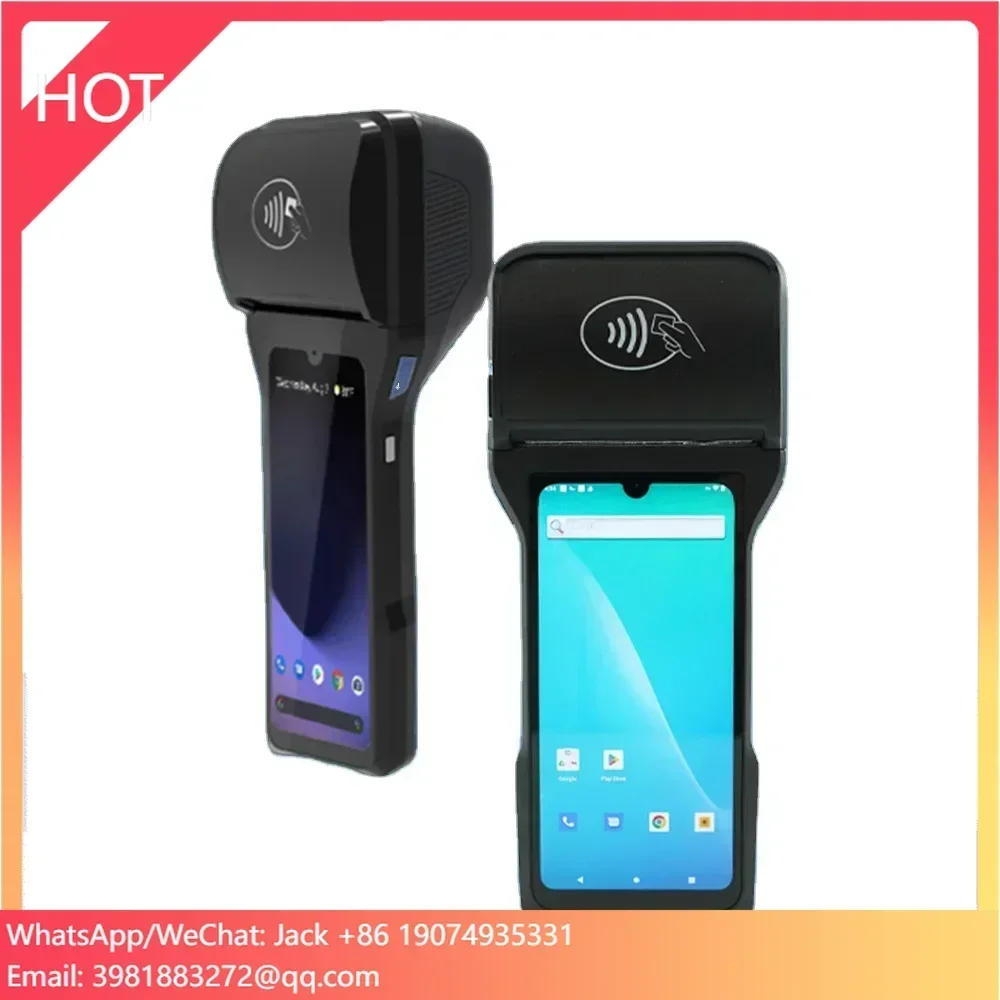 Goodcom 80mm Thermal Printer Android 12 POS Printer 6.2 Inches Screen NFC Wi-Fi For Online Restaurant Order Receipt Printing