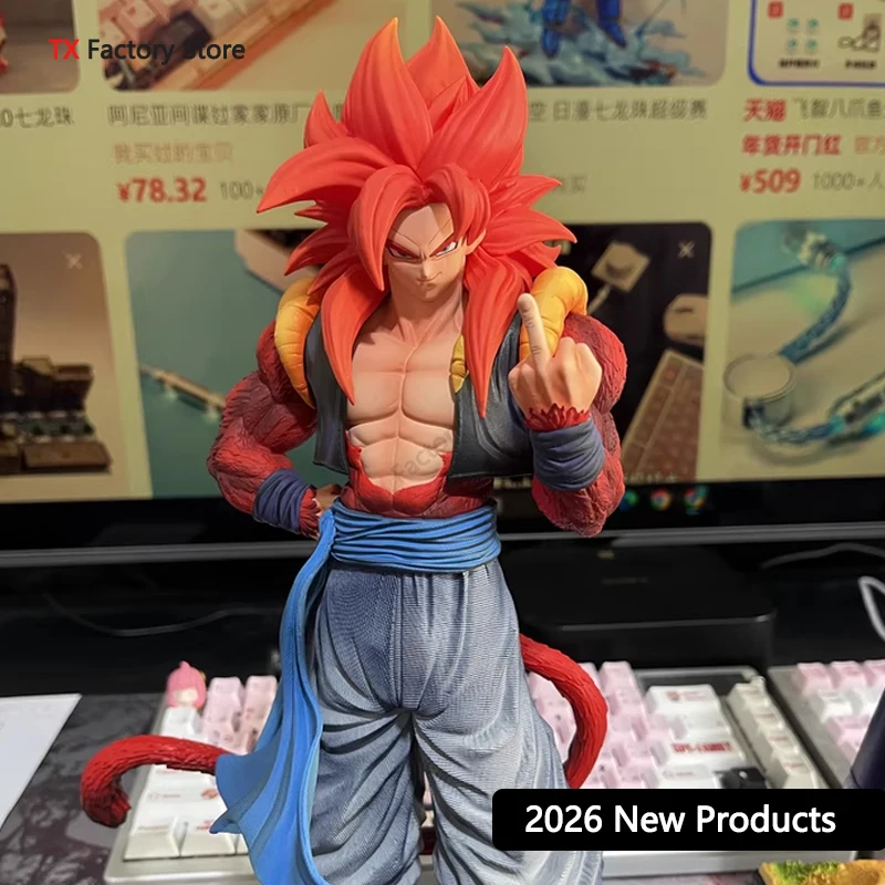 33cm JG Dragon Ball Gogeta Figure Super Saiyan 4 Red Hair Gogeta Figurines Pvc Statue Anime Model Room Ornament Kids Toys Gifts
33cm JG Dragon Ball Gogeta Figure Super Saiyan 4 Red Hair Gogeta Figurines Pvc Statue Anime Model Room Ornament Kids Toys Gifts