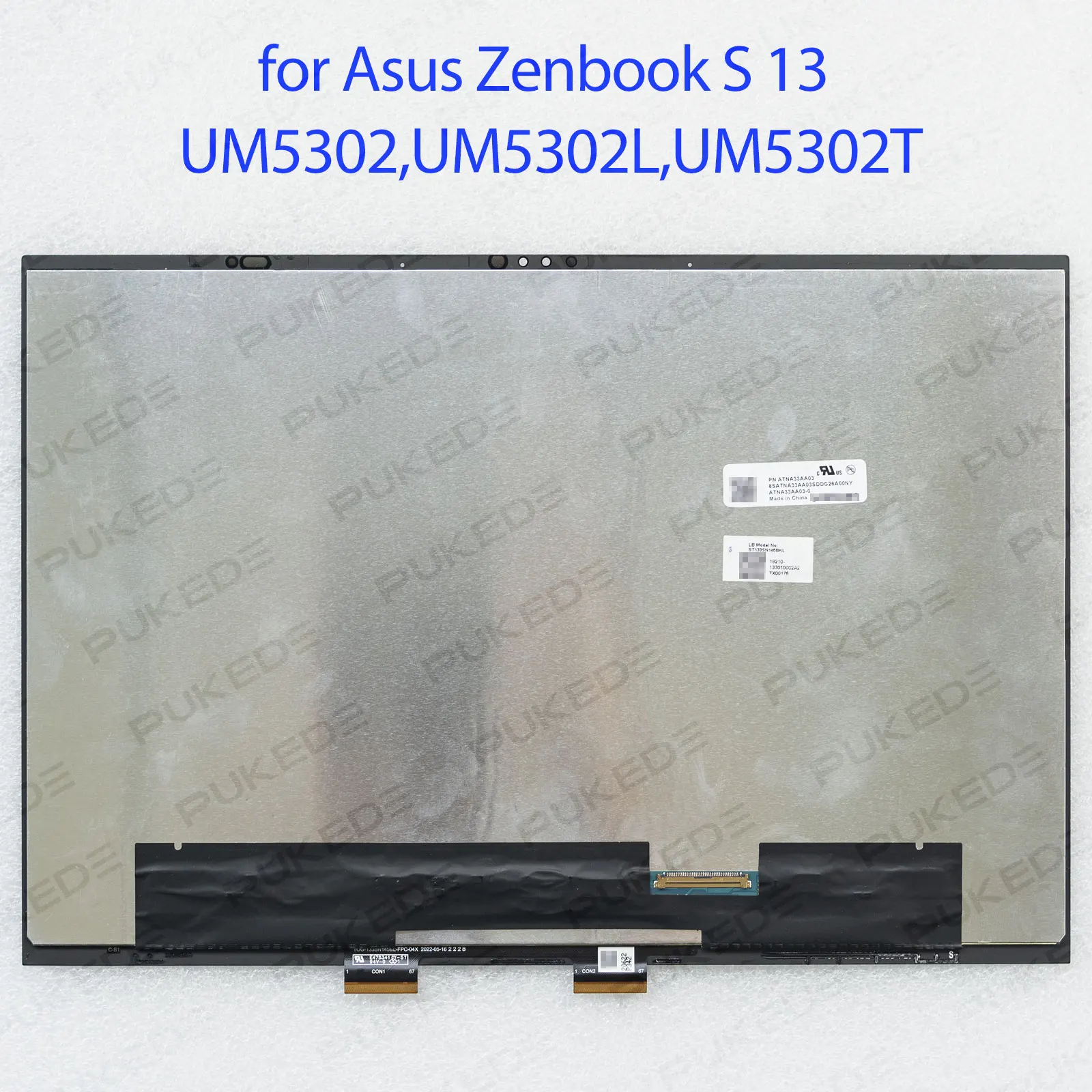for Asus Zenbook S 13 UM5302 UM5302L UM5302T 13.3"inch Lcd Screen Touch Display Assembly ATNA33AA03-0 OLED 2880x1800
for Asus Zenbook S 13 UM5302 UM5302L UM5302T 13.3"inch Lcd Screen Touch Display Assembly ATNA33AA03-0 OLED 2880x1800
