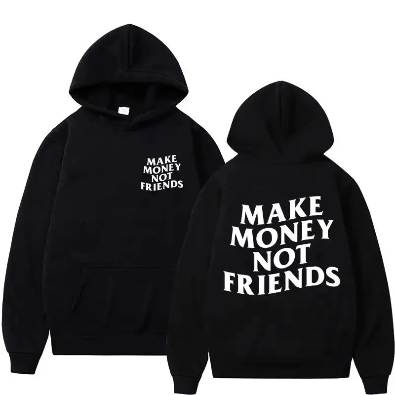 Men's and Women's Pure Cotton Sweatshirts Fashion Money Letter Print Plus Velvet Hoodie Casual Sports Y2k Style
Men's and Women's Pure Cotton Sweatshirts Fashion Money Letter Print Plus Velvet Hoodie Casual Sports Y2k Style