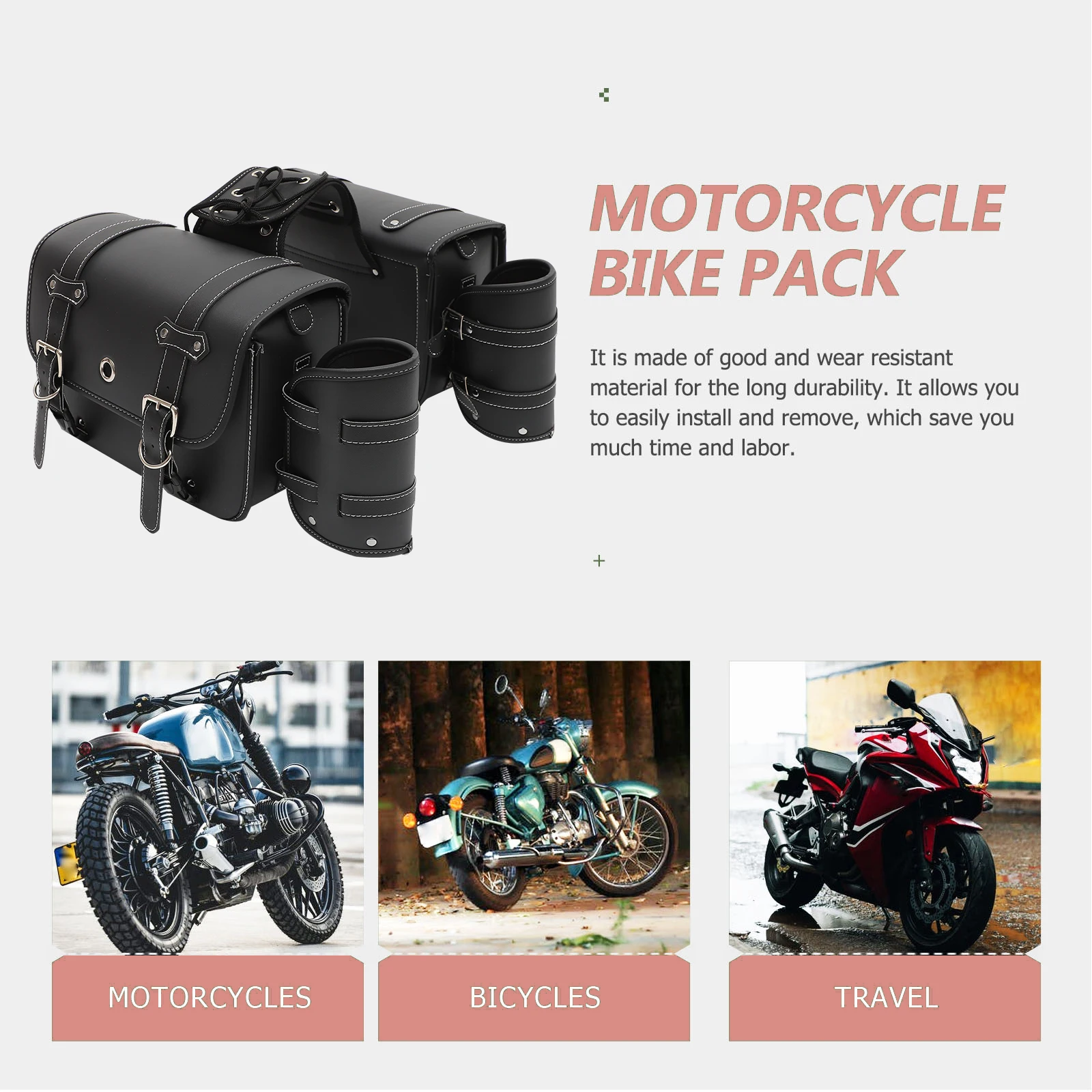 Motorcycle Side Bags Saddlebag Luggage Storage for Bike Car Waterproof Tool Bag Multipurpose Riding Gear Accessories
Motorcycle Side Bags Saddlebag Luggage Storage for Bike Car Waterproof Tool Bag Multipurpose Riding Gear Accessories