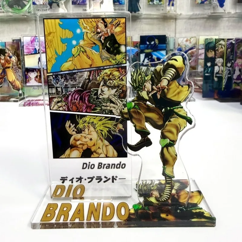 JoJo's Bizarre Adventure Acrylic Jewelry Anime Action Doll Dio Brando Car Desk Decoration Model Children's Toys Birthday Gift
JoJo's Bizarre Adventure Acrylic Jewelry Anime Action Doll Dio Brando Car Desk Decoration Model Children's Toys Birthday Gift