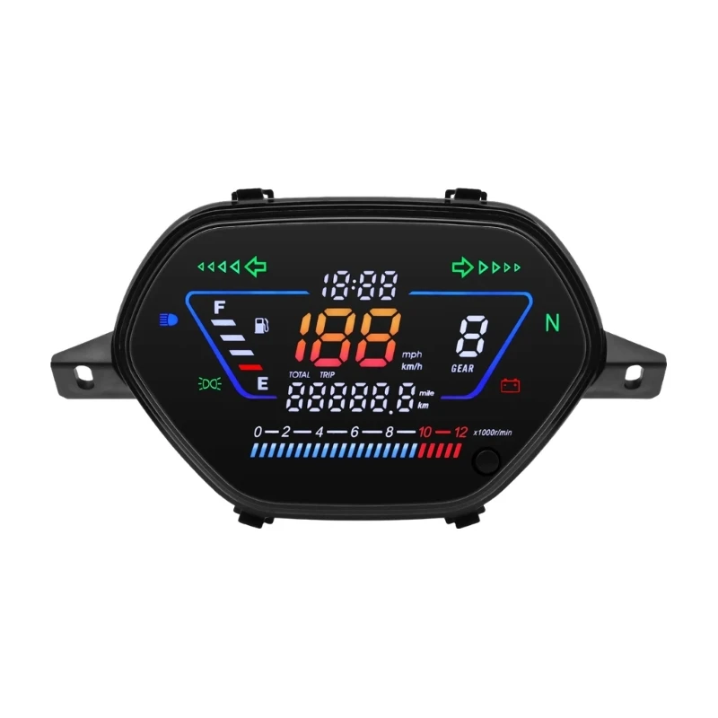 2025 New Motorcycle Speedometer with Multifunction Display Easy to Install Motorcycle Electronic Gauge Waterproof for WAE100
2025 New Motorcycle Speedometer with Multifunction Display Easy to Install Motorcycle Electronic Gauge Waterproof for WAE100