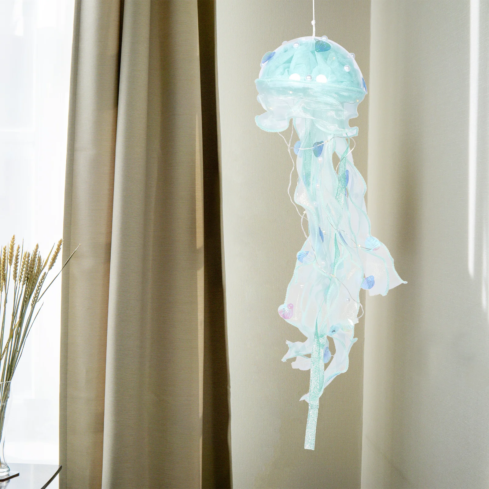 3pcs Jellyfish Lamp DIY Material Bag Paper Lantern Hanging Decoration Bedroom Party Pink Green Light
3pcs Jellyfish Lamp DIY Material Bag Paper Lantern Hanging Decoration Bedroom Party Pink Green Light