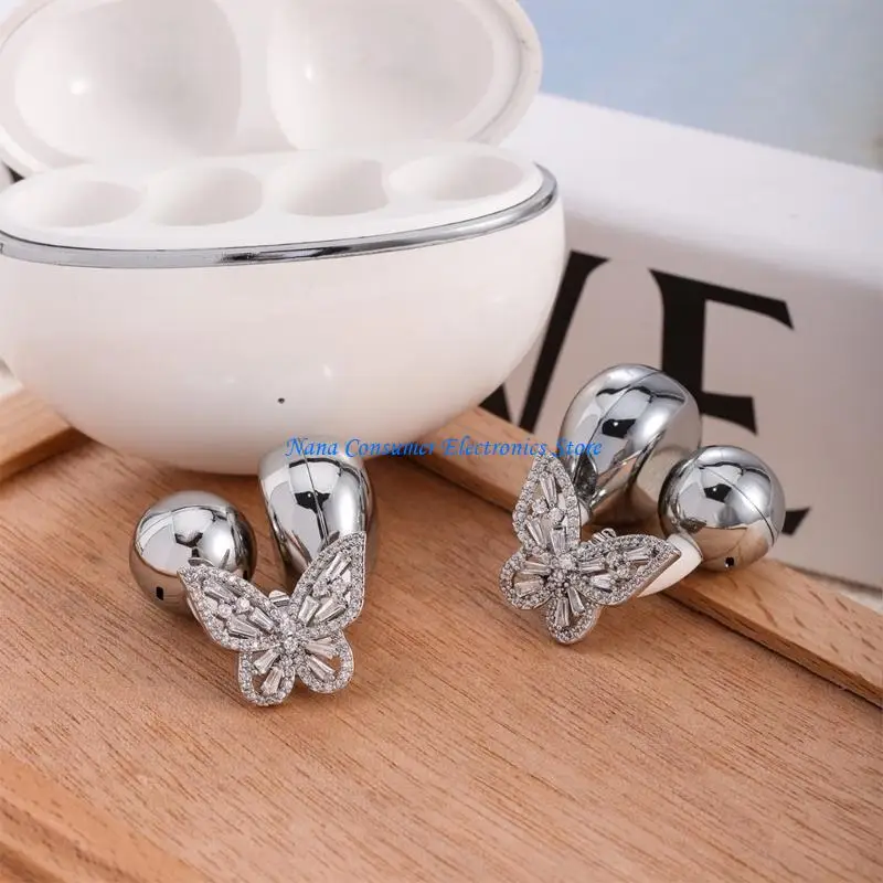 G7NE Elegant On Headphone Charm Jewelry Rhinestones Accent Secure Grip For FreeClip Active life Users
G7NE Elegant On Headphone Charm Jewelry Rhinestones Accent Secure Grip For FreeClip Active life Users