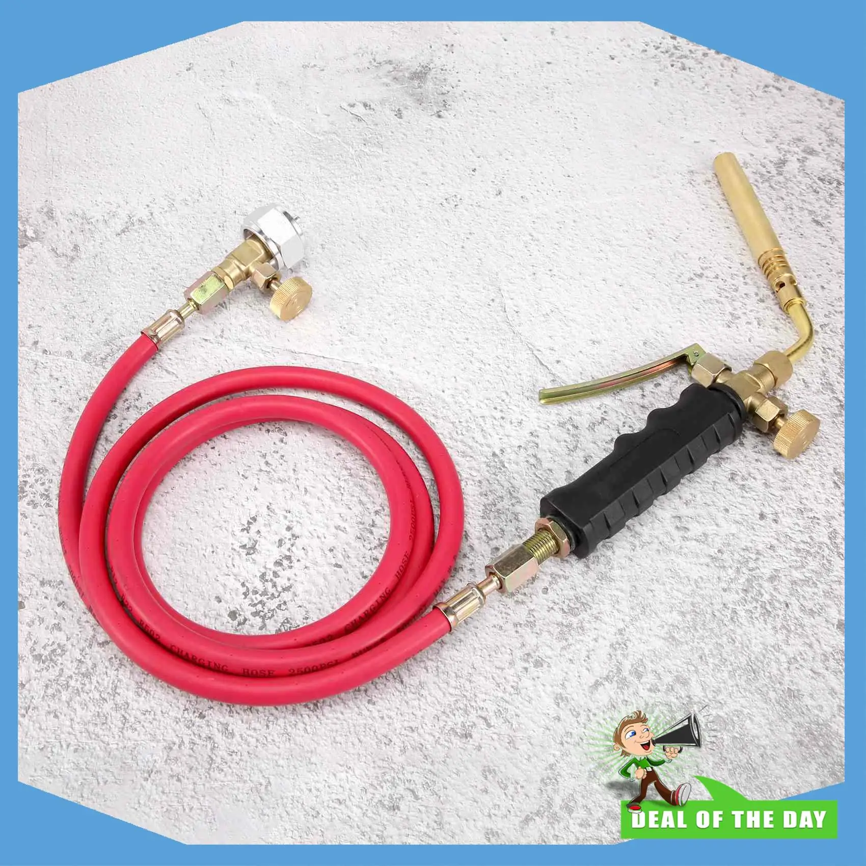 24-Hour Delivery Brazing Welding Hose Torch MAPP Propane Soldering Torch With 1.6M Hose
24-Hour Delivery Brazing Welding Hose Torch MAPP Propane Soldering Torch With 1.6M Hose