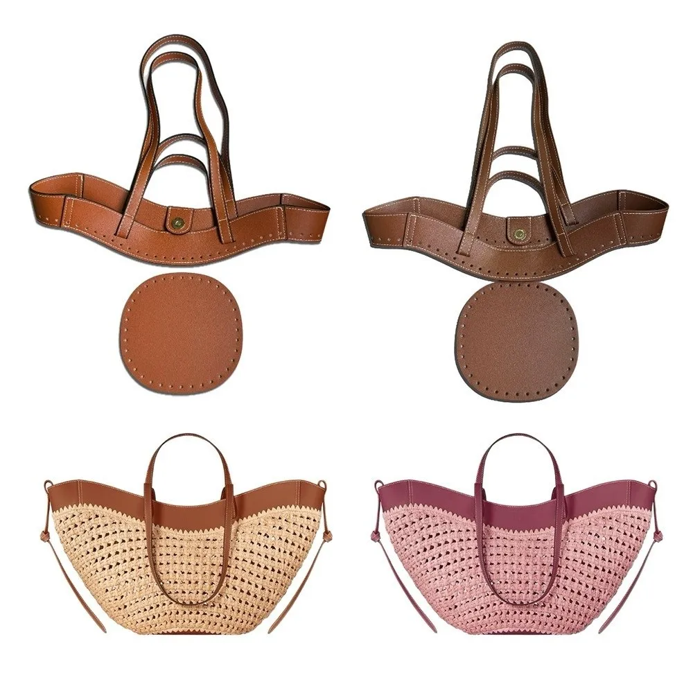 PU Leather Handbag Making Kit Magnetic Snap Bag Bottom Shaper Crochet Knitting Set Sew on Bag Handles DIY Purse Repairing
PU Leather Handbag Making Kit Magnetic Snap Bag Bottom Shaper Crochet Knitting Set Sew on Bag Handles DIY Purse Repairing