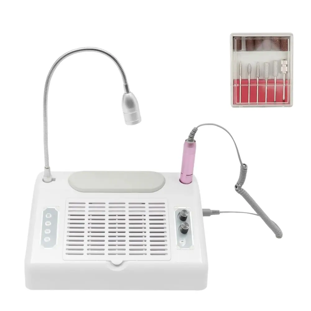 5-in-1 Electric Nail Art Drill with 96W LED Lamp, 30000rpm, Vacuum Cleaner for Dust-Free Manicures
5-in-1 Electric Nail Art Drill with 96W LED Lamp, 30000rpm, Vacuum Cleaner for Dust-Free Manicures