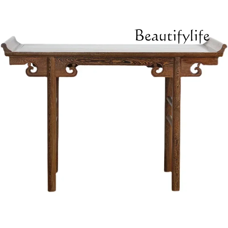 Solid Wood a Long Narrow Table Incense Burner Table Simple Buddha Shrine Altar Hallway Bodhisattva God of Wealth Buddha Table
Solid Wood a Long Narrow Table Incense Burner Table Simple Buddha Shrine Altar Hallway Bodhisattva God of Wealth Buddha Table