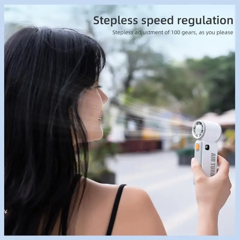 Outdoor Cooling Fan High-Speed Handheld Electric Fan Mini Handheld Violent Fan Purple
Outdoor Cooling Fan High-Speed Handheld Electric Fan Mini Handheld Violent Fan Purple