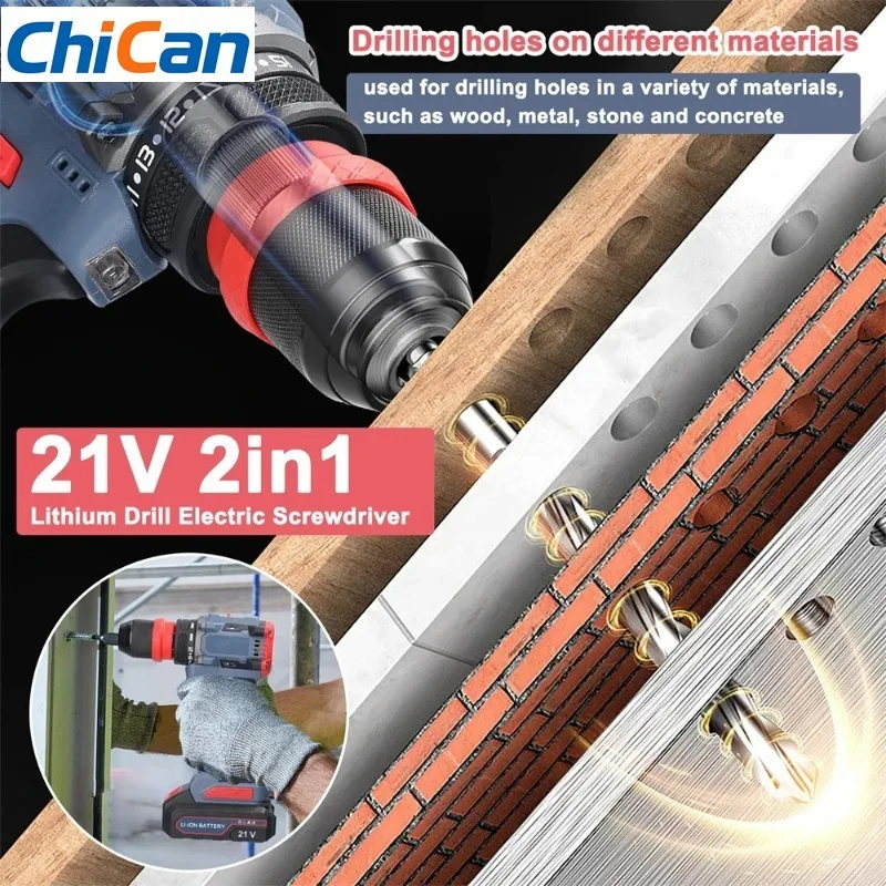 【Upgraded】55N.M Brushless Electric Drill Screwdriver Handheld Cordless Impact Drill Woodworking DIY Power Tool With 2PCS Battery
【Upgraded】55N.M Brushless Electric Drill Screwdriver Handheld Cordless Impact Drill Woodworking DIY Power Tool With 2PCS Battery