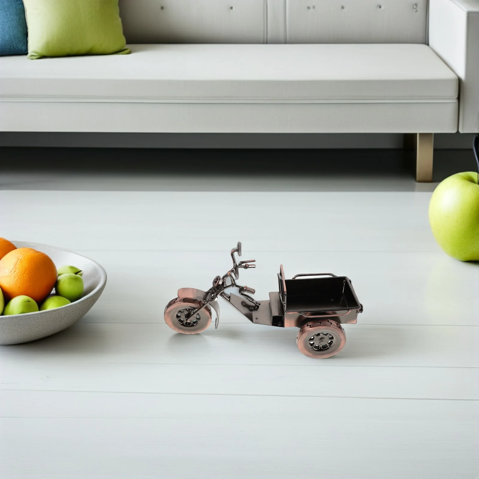 Vintage Style Iron Tricycle Decoration Rustic Metal Three Wheeled Sculpture Desktop Ornament for Office Home Shelf Retro Iron
Vintage Style Iron Tricycle Decoration Rustic Metal Three Wheeled Sculpture Desktop Ornament for Office Home Shelf Retro Iron