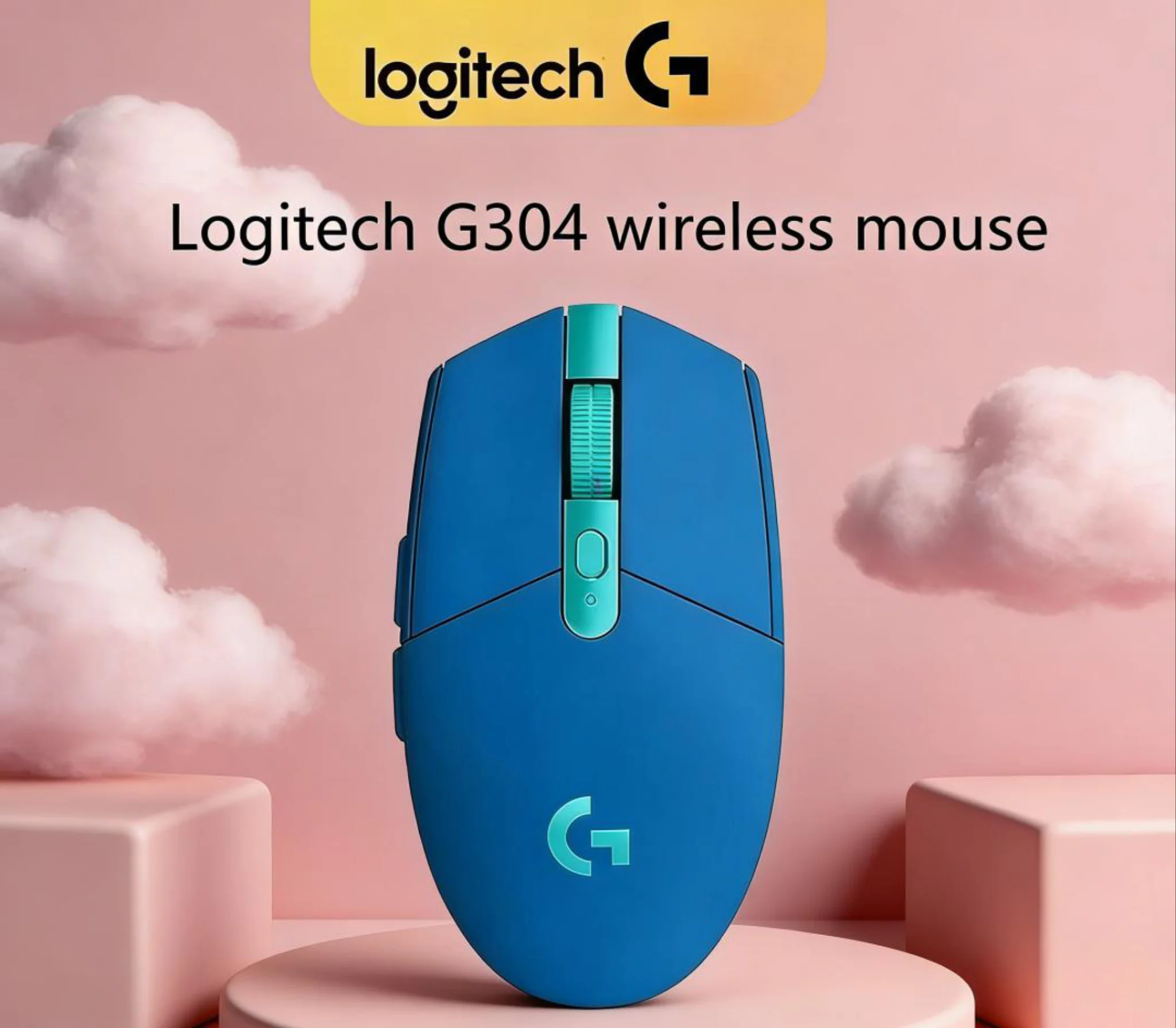 Logitech G304 Wireless Gaming Mouse Lightweight Ergonomic Design USB Receiver for Home/Office Use Esports Compatible
Logitech G304 Wireless Gaming Mouse Lightweight Ergonomic Design USB Receiver for Home/Office Use Esports Compatible