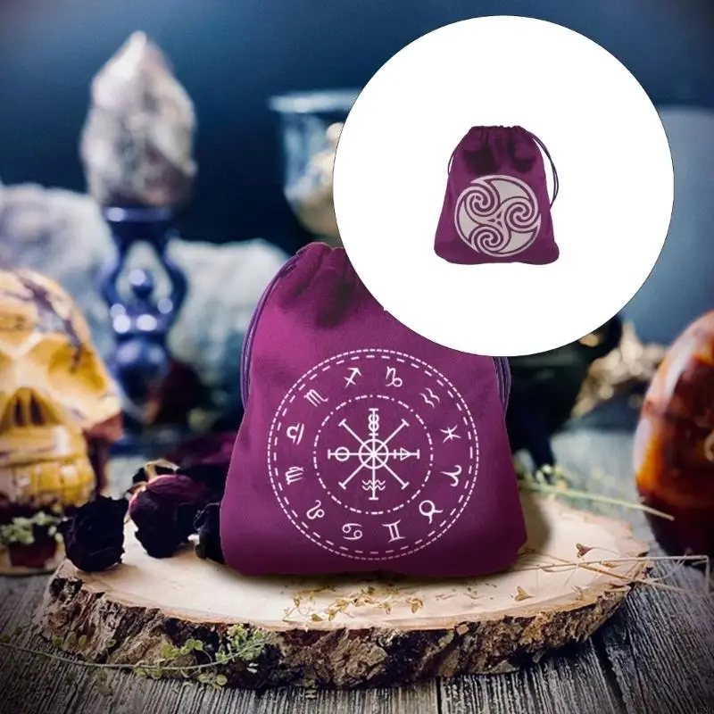 Soft Tarots Card Bag Portable Dices Holder Organizers Drawstring Bag Tarots Deck Holder for Preciously Crystal Watch
Soft Tarots Card Bag Portable Dices Holder Organizers Drawstring Bag Tarots Deck Holder for Preciously Crystal Watch