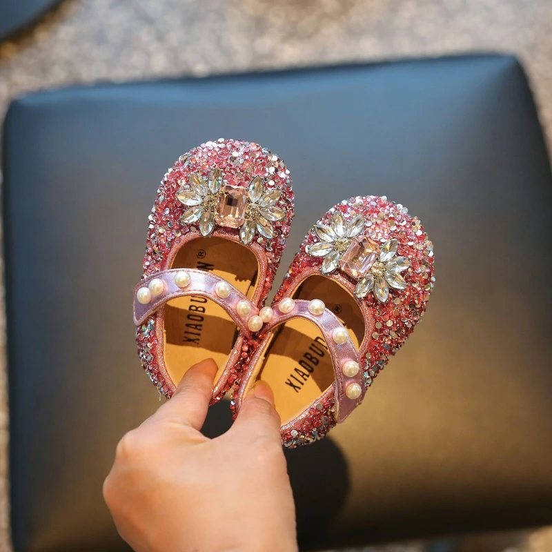 Children Leather Shoes for Girls 2025 Spring Autumn New Fashion Korean Style Soft Bottom Anti-slippery Versatile Princess Shoes
Children Leather Shoes for Girls 2025 Spring Autumn New Fashion Korean Style Soft Bottom Anti-slippery Versatile Princess Shoes