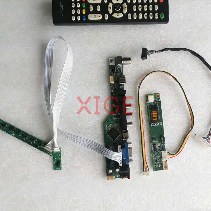 Для LP141WX3 QD14TL01 QD14TL02 LP141WX1 комплект платы контроллера привода экрана DIY 1CCFL 1280*800 1280x800 30Pin LVDS USB + AV + VGA + HDMI
Для LP141WX3 QD14TL01 QD14TL02 LP141WX1 комплект платы контроллера привода экрана DIY 1CCFL 1280*800 1280x800 30Pin LVDS USB + AV + VGA + HDMI