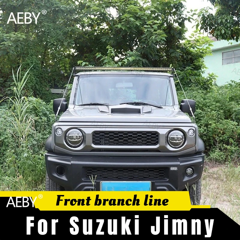 For Suzuki Jimny 2019-2026 Quick release adjustable tension riser branch deflector,Roof spotlight separation gear,Accessories
For Suzuki Jimny 2019-2026 Quick release adjustable tension riser branch deflector,Roof spotlight separation gear,Accessories