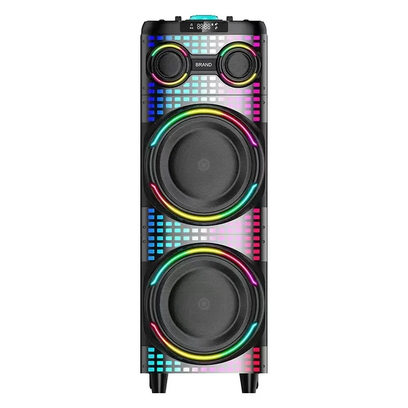 2026 Outdoor Portable Wireless Party Speakers RGB LED Lighting Battery/AC Remote Control Voice Control AUX Home Karaoke Wood Woo
2026 Outdoor Portable Wireless Party Speakers RGB LED Lighting Battery/AC Remote Control Voice Control AUX Home Karaoke Wood Woo
