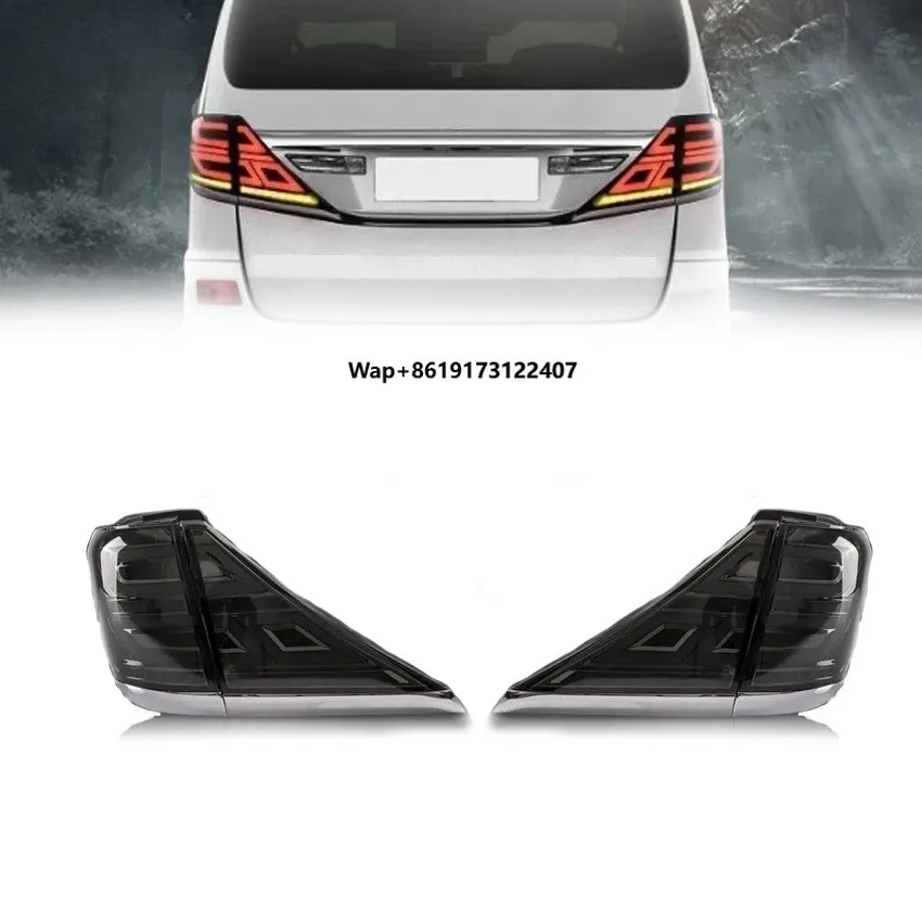 CZJF High Quality New Part LED Through Tail Light for Alphard 2008-12 Black Rear Lamp DRL Running Signal Brake Light
CZJF High Quality New Part LED Through Tail Light for Alphard 2008-12 Black Rear Lamp DRL Running Signal Brake Light