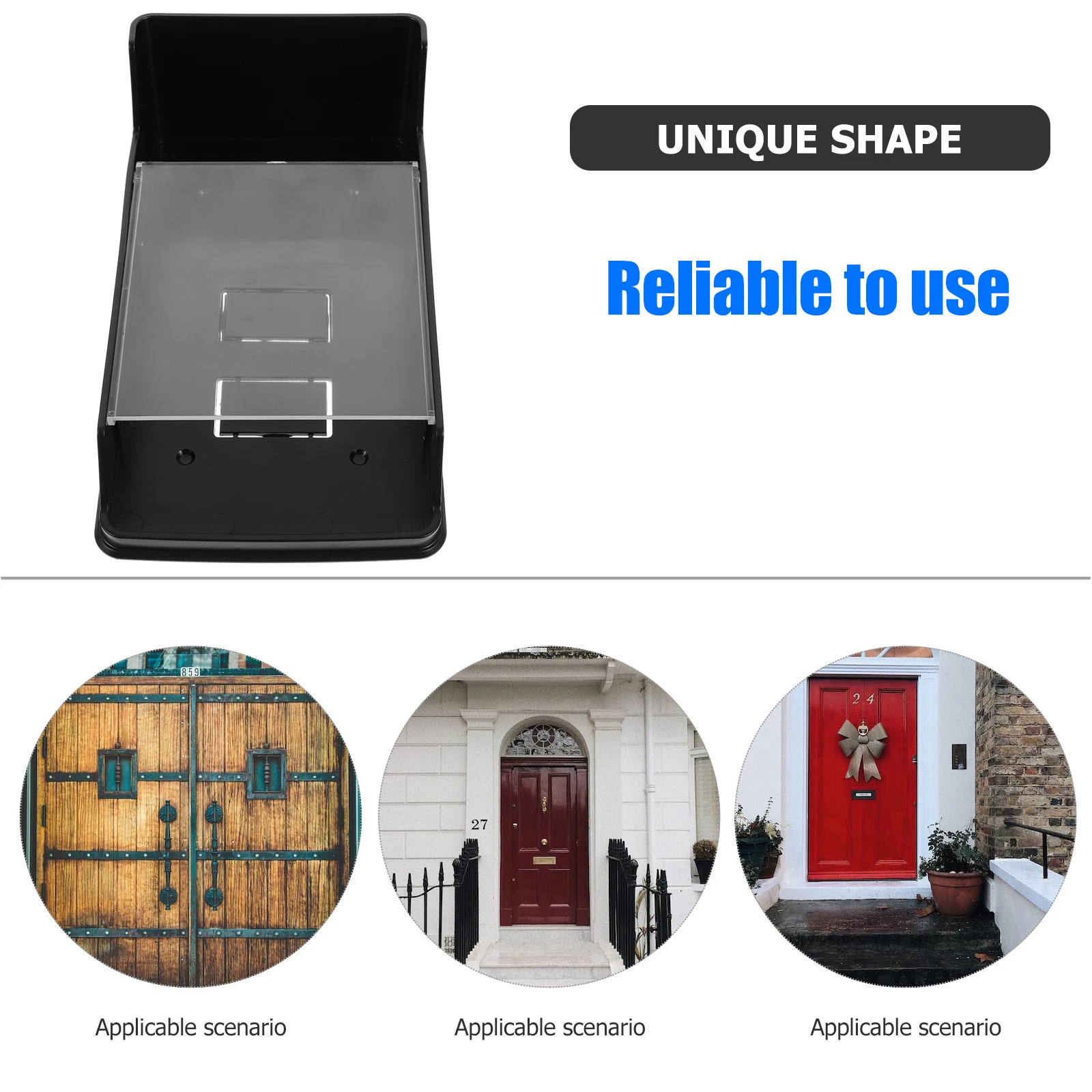 Weatherproof Doorbell Cover Access Control Machine Protector Outdoor Waterproof Durable Plastic Shell Waterproof Cover Doorbell
Weatherproof Doorbell Cover Access Control Machine Protector Outdoor Waterproof Durable Plastic Shell Waterproof Cover Doorbell