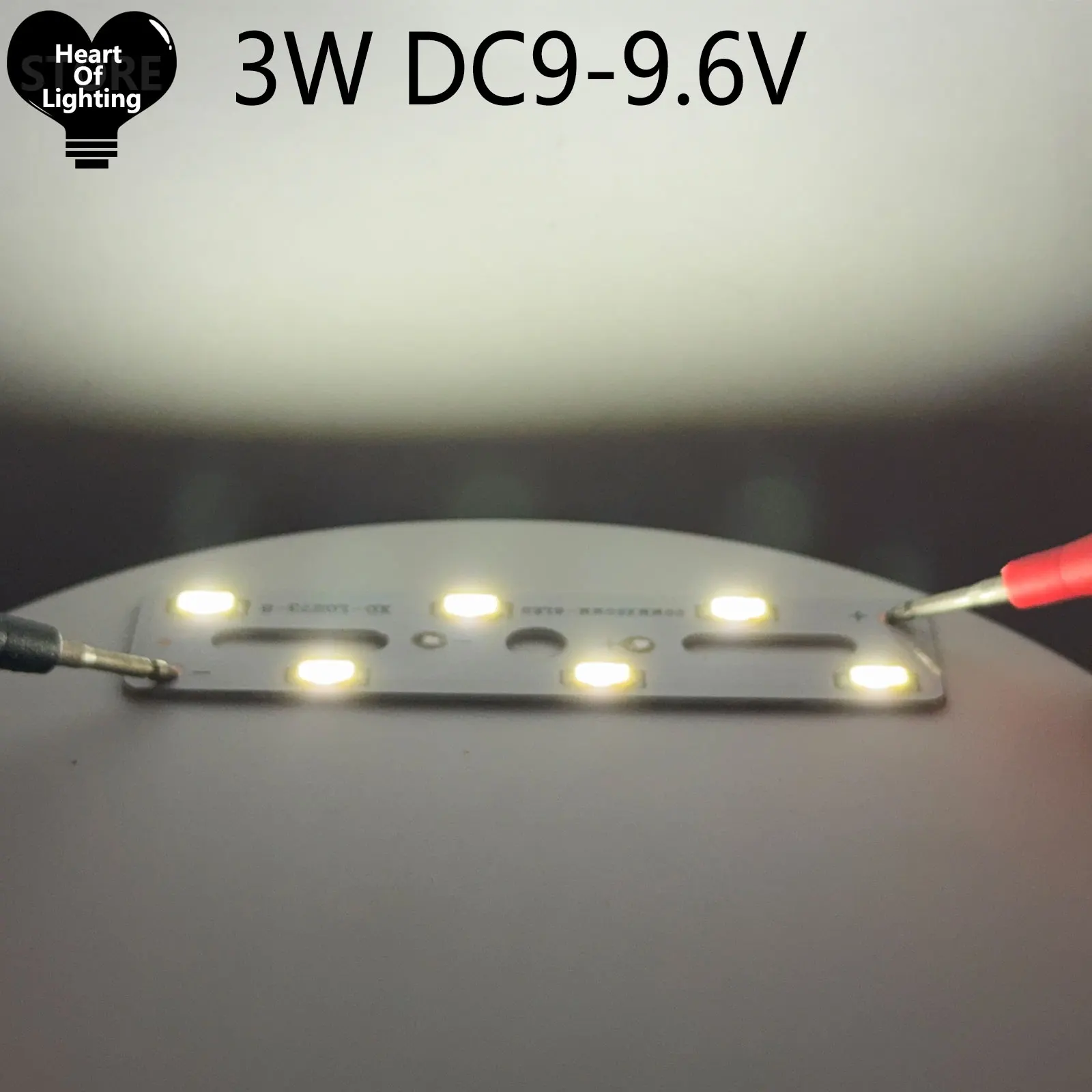 LED lamp bead aluminum SMD5730 3W DC9-9.6V 250mA LED warm light and cool white light, suitable for flashlights, spotlights, pane
LED lamp bead aluminum SMD5730 3W DC9-9.6V 250mA LED warm light and cool white light, suitable for flashlights, spotlights, pane