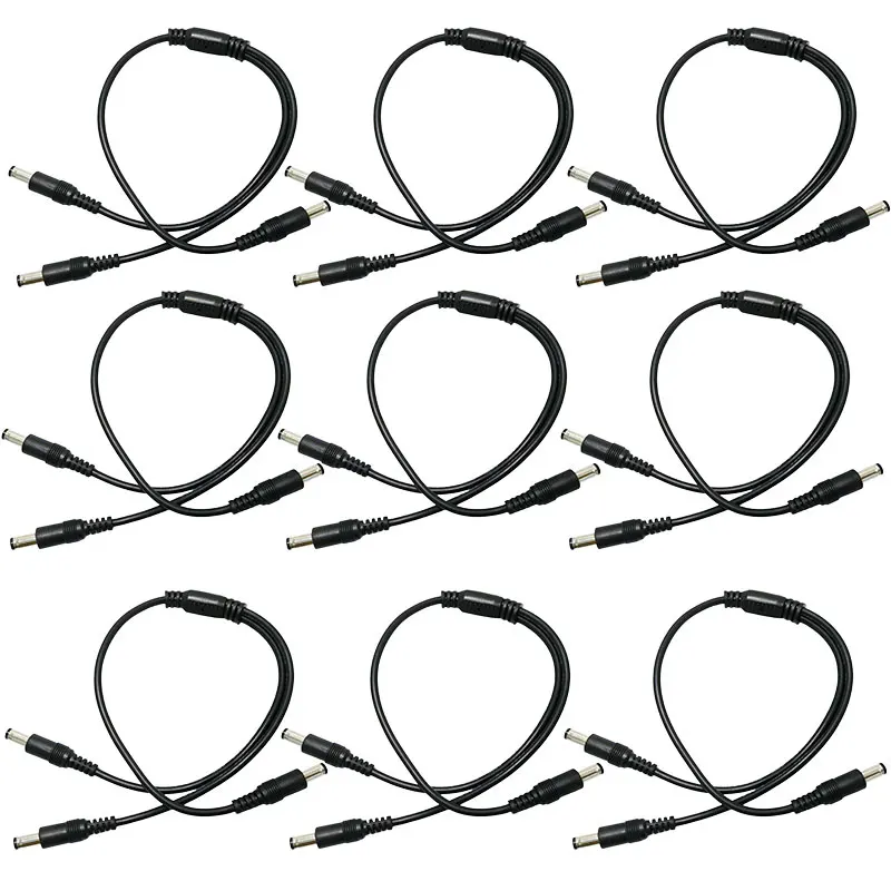 5.5mm*2.1mm 1 Male to Male Plug DC Power Splitter Cable CCTV LED Strip Light Power Supply Adapter
5.5mm*2.1mm 1 Male to Male Plug DC Power Splitter Cable CCTV LED Strip Light Power Supply Adapter