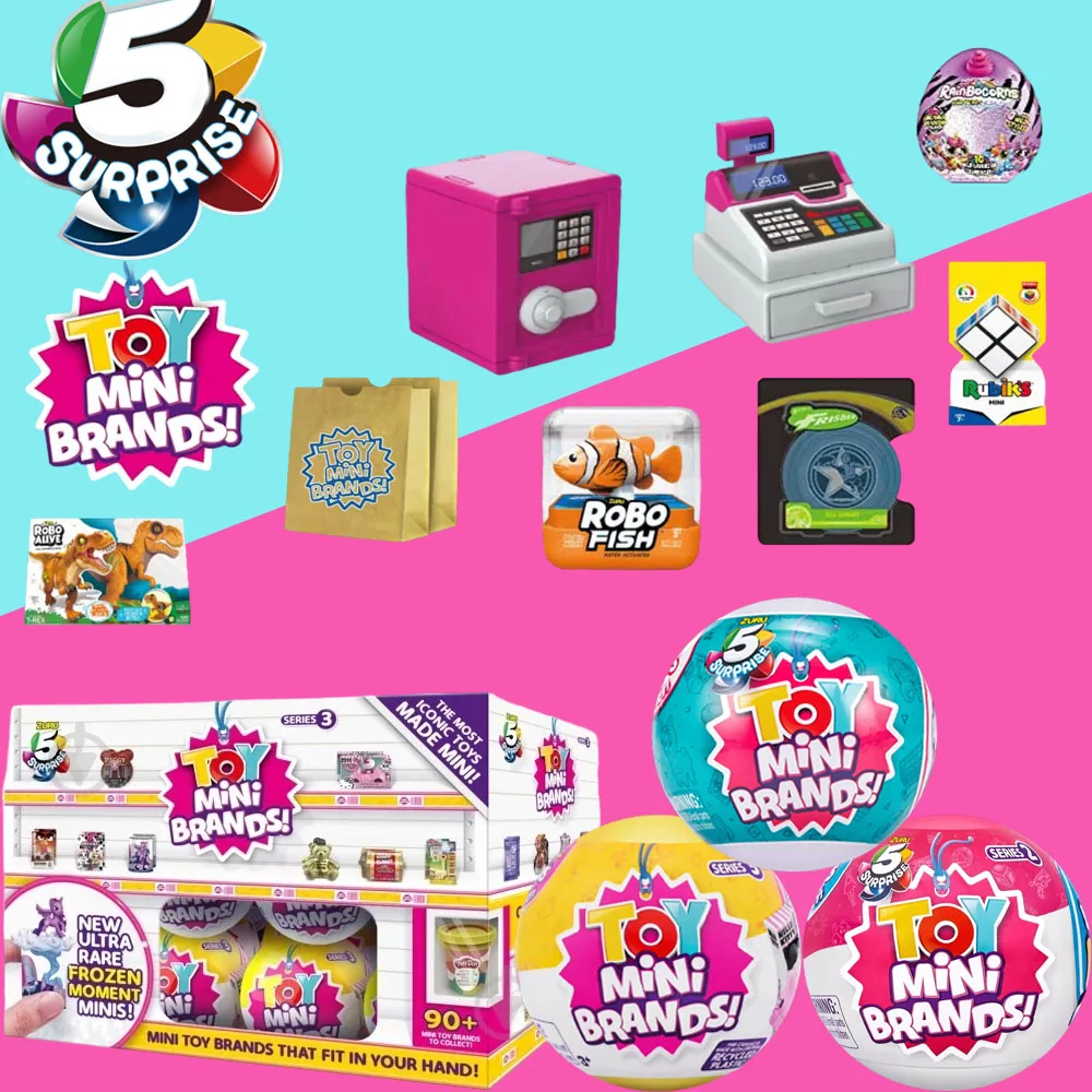 ZURU 5 Игрушка-сюрприз Mini Brand Series Таинственный набор - Таинственная капсула True Mini Коллекционный набор игрушек бренда (набор из 2 предметов)
ZURU 5 Игрушка-сюрприз Mini Brand Series Таинственный набор - Таинственная капсула True Mini Коллекционный набор игрушек бренда (набор из 2 предметов)