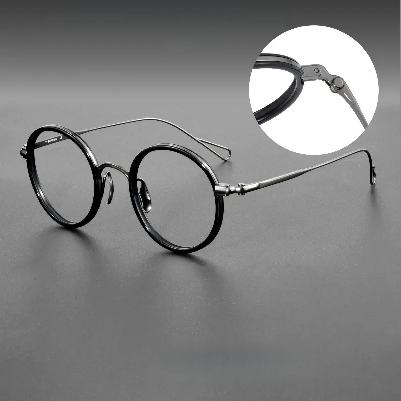 Brand Designer Titanium Ultralight Glasses Frame Men Women Retro Oval Round Eyeglasses Fashion Handmade Spectacles Frames
Brand Designer Titanium Ultralight Glasses Frame Men Women Retro Oval Round Eyeglasses Fashion Handmade Spectacles Frames