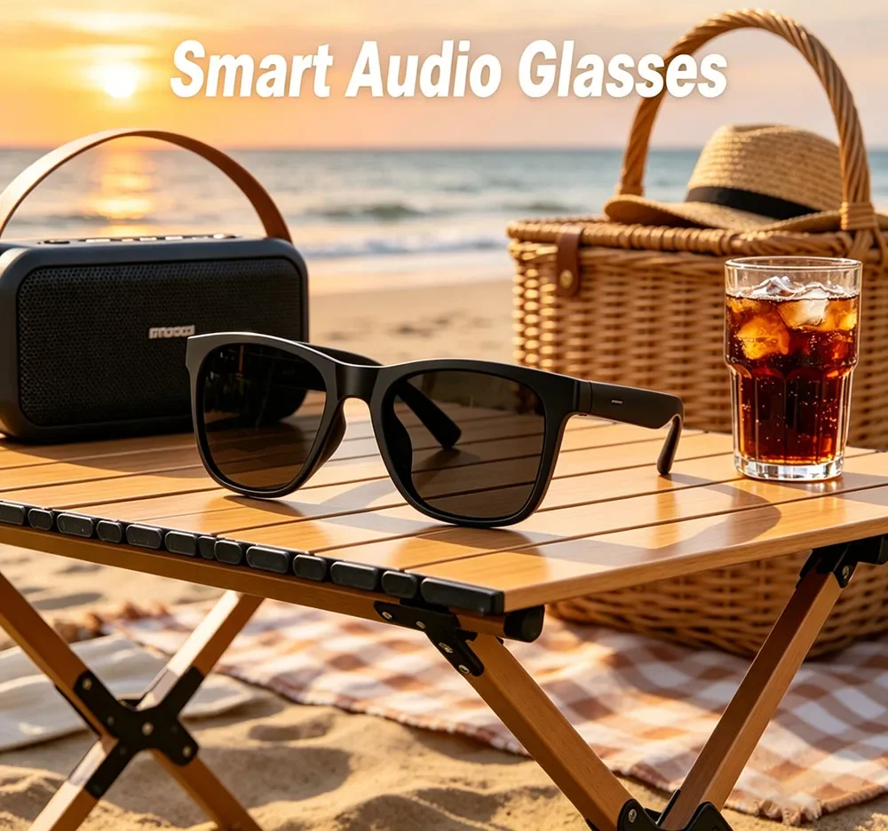 Men Women Premium AI Smart Glasses Wireless Bluetooth Headphone Touch Photography Intelligent Voice Assistant
Men Women Premium AI Smart Glasses Wireless Bluetooth Headphone Touch Photography Intelligent Voice Assistant