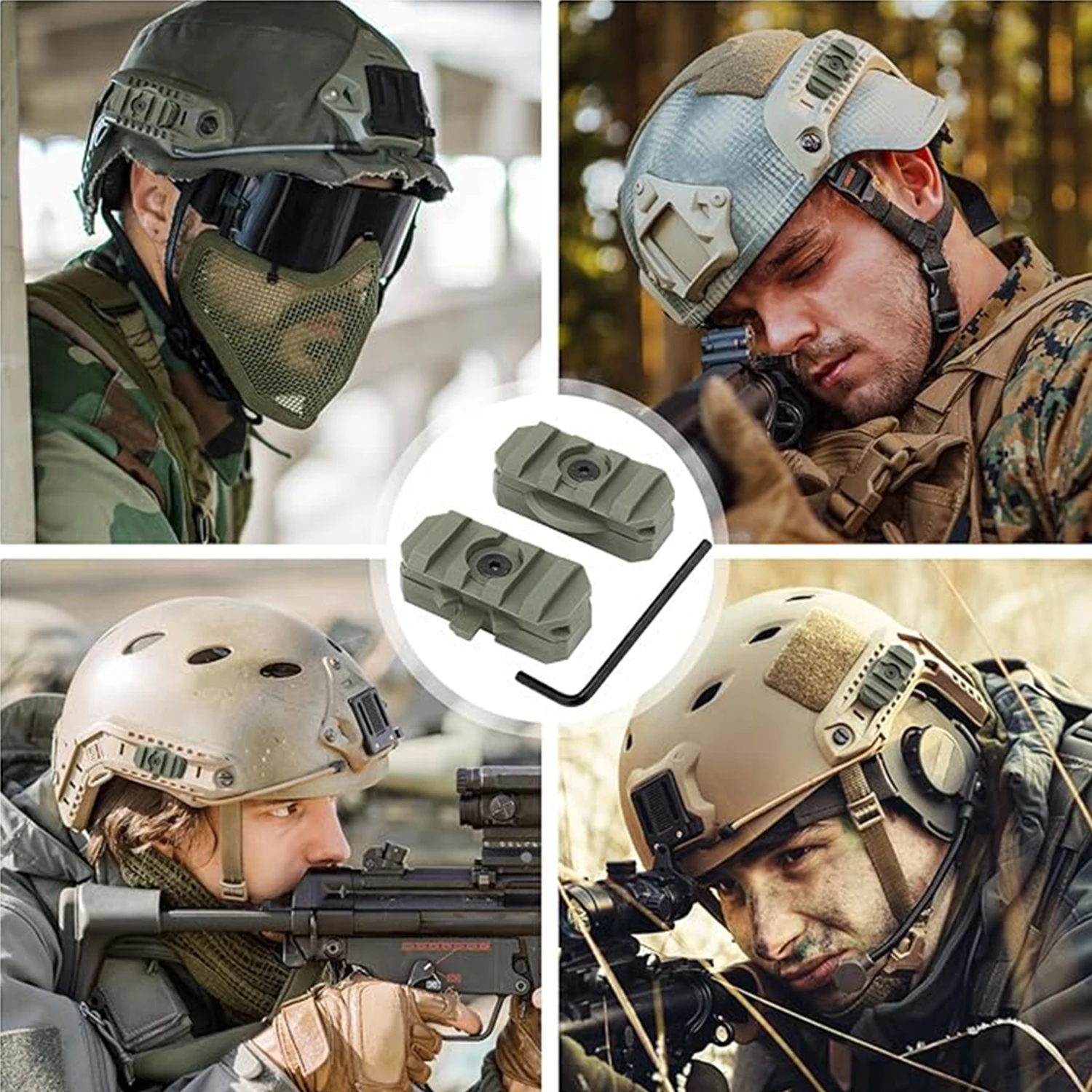 2Pcs 360 Degree Rotatable Tactical Helmet Side Rail Mount Adapter,Adjustable ARC Guide for Fast Helmet Acces
2Pcs 360 Degree Rotatable Tactical Helmet Side Rail Mount Adapter,Adjustable ARC Guide for Fast Helmet Acces