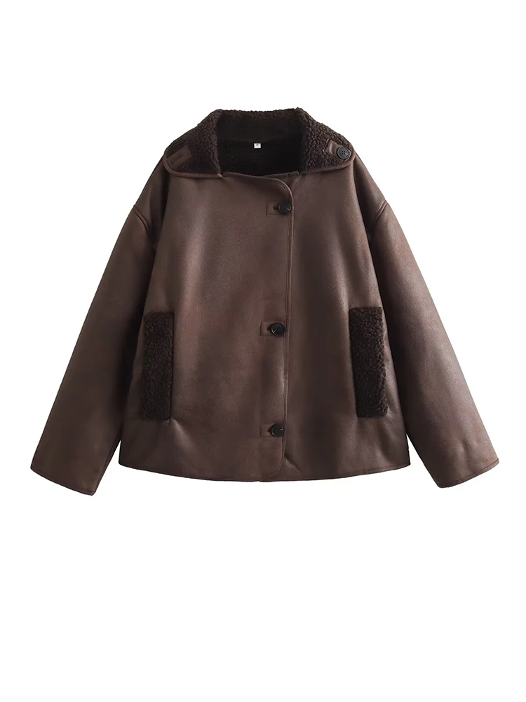 2024 Autumn/Winter European-Style Women Fleece Coat Fashion Zipper With Pockets Loose Fur One Top
2024 Autumn/Winter European-Style Women Fleece Coat Fashion Zipper With Pockets Loose Fur One Top