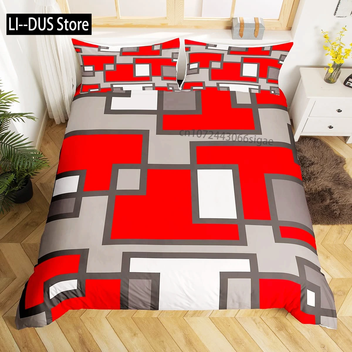 Circles Lines Bedding Set, Duvet Cover for Kids Boys Girls, Geometry Comforter Cover Decor Room, Quilt Cover with 2 Pillowcases
Circles Lines Bedding Set, Duvet Cover for Kids Boys Girls, Geometry Comforter Cover Decor Room, Quilt Cover with 2 Pillowcases