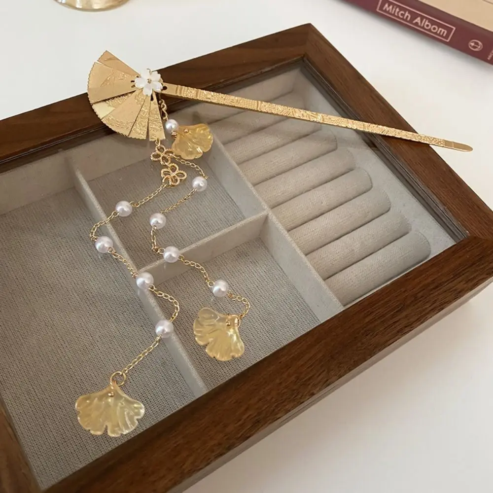 Chinese Style Fan Fringe Hair Stick Exquisite Metal Hairpin Hanfu Hair Stick Hair Accessories Ancient Tassel Hair Fork Ladies
Chinese Style Fan Fringe Hair Stick Exquisite Metal Hairpin Hanfu Hair Stick Hair Accessories Ancient Tassel Hair Fork Ladies