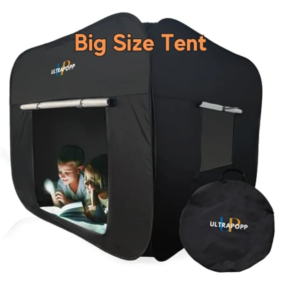 Pop up Sensory Tent for Extra Big 47x47in Black Out Calming Hideout Den Calm Down Black Tent for Autism ADHD SPD Autistic Senso
Pop up Sensory Tent for Extra Big 47x47in Black Out Calming Hideout Den Calm Down Black Tent for Autism ADHD SPD Autistic Senso