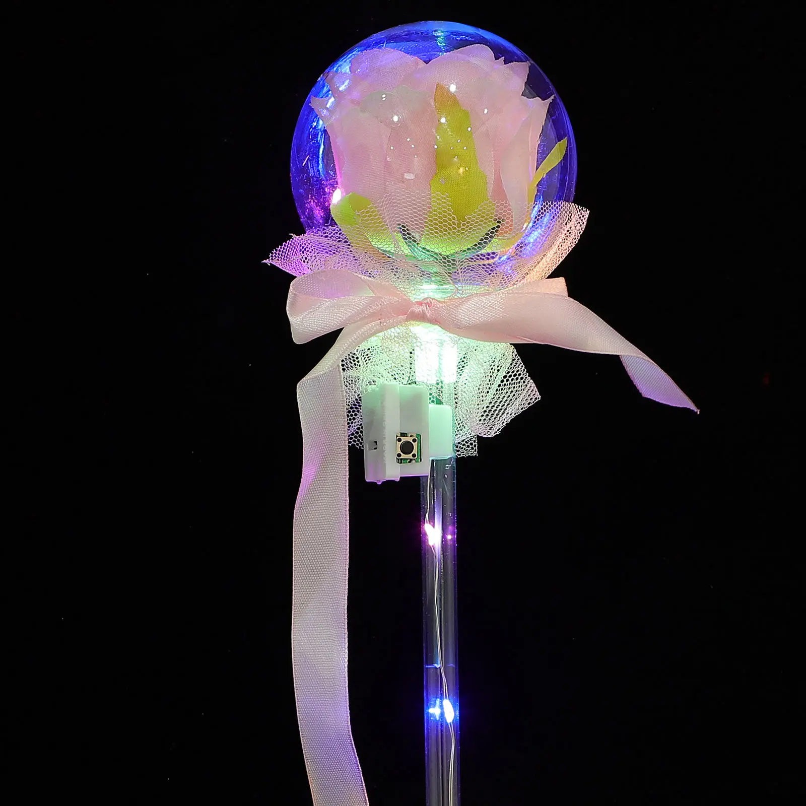 3Pcs Glowing Stick Set Shiny Ball Sticks Flash Lighting Wands for Idol Concert Disco Bathtub Fun Parties Festivals Decorative
3Pcs Glowing Stick Set Shiny Ball Sticks Flash Lighting Wands for Idol Concert Disco Bathtub Fun Parties Festivals Decorative