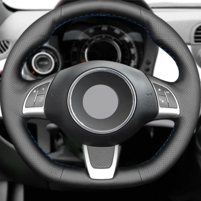 Чехол на руль с ручной оплеткой для Fiat 500 500C (GQ/S) 2013-2015 для Abarth 595 595C 2009-2016, перфорированная кожа из микрофибры
Чехол на руль с ручной оплеткой для Fiat 500 500C (GQ/S) 2013-2015 для Abarth 595 595C 2009-2016, перфорированная кожа из микрофибры