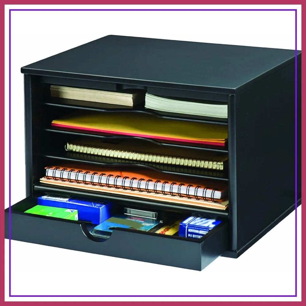 Simply Put 4-Shelf Desktop Organizer, Black - Keep Your Workspace Tidy
Simply Put 4-Shelf Desktop Organizer, Black - Keep Your Workspace Tidy