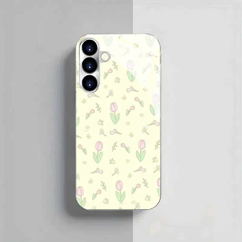 Background Pattern of Pink Tulips with Electroplated Glass for Galaxy S26/S25/S24/S23 Ultra /S22 Ultra/S20 Ultra/56/A72/A73 5G
Background Pattern of Pink Tulips with Electroplated Glass for Galaxy S26/S25/S24/S23 Ultra /S22 Ultra/S20 Ultra/56/A72/A73 5G