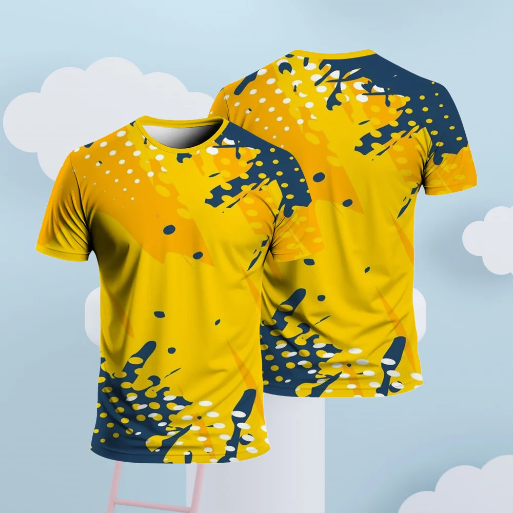 Short-sleeve, Round-neck T-shirt for Men and Women, Quick-drying Badminton Tennis,Outdoor Sports,Indoor Training, Fashion
Short-sleeve, Round-neck T-shirt for Men and Women, Quick-drying Badminton Tennis,Outdoor Sports,Indoor Training, Fashion