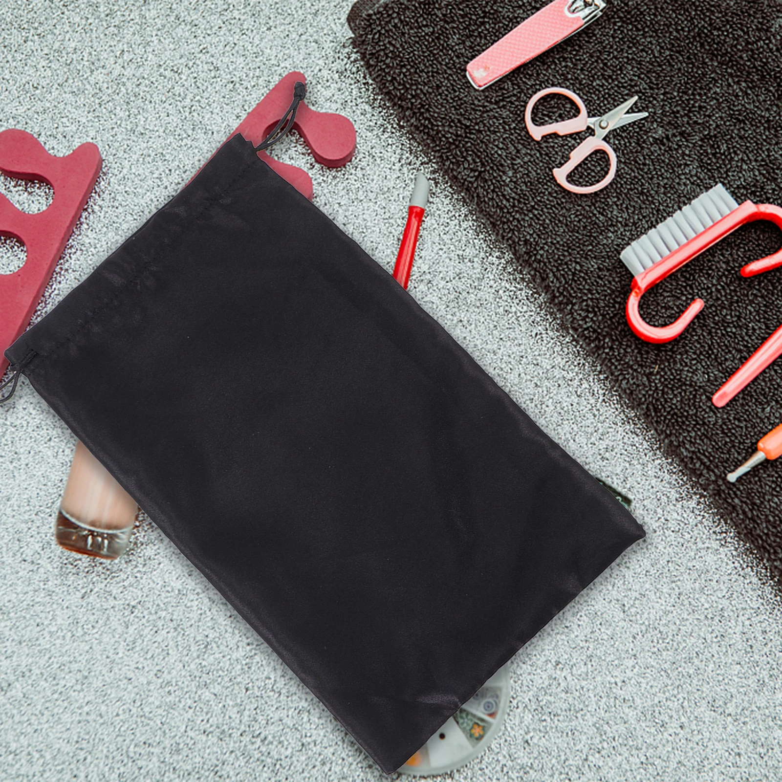 6pcs Bag Hair Extensions Pouch Black Tool Packaging Drawstring Carrying Storage Outdoor Travel Lightweight Satin Durable
6pcs Bag Hair Extensions Pouch Black Tool Packaging Drawstring Carrying Storage Outdoor Travel Lightweight Satin Durable